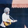 <I>Pour une chanson</I>, aquarelle, 19"x14"